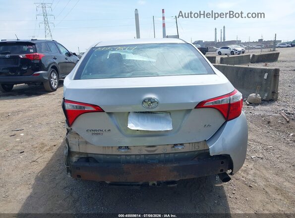 2T1BURHE0GC699650 2016 TOYOTA COROLLA Silver 