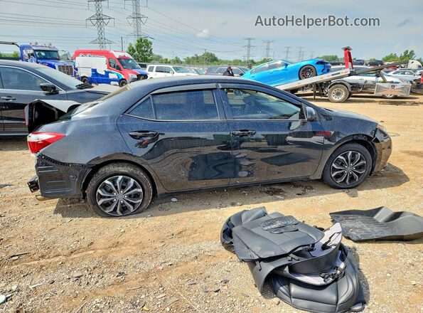 2T1BURHE0GC708900 2016 TOYOTA COROLLA Black Задня права чверть