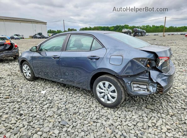2T1BURHE0GC732596 2016 TOYOTA COROLLA Blue Rear left