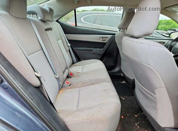 2T1BURHE0GC732596 2016 TOYOTA COROLLA Blue Rear seats view