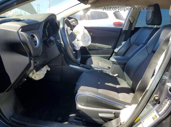 2T1BURHE0HC760383 2017 TOYOTA COROLLA Gray Вид салону спереду