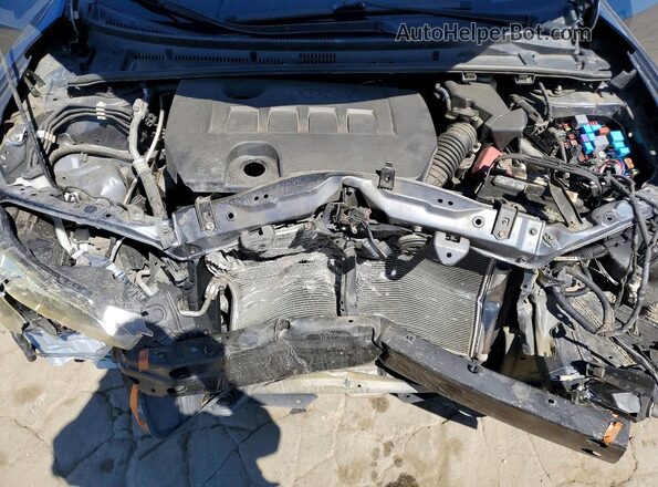 2T1BURHE0HC760383 2017 TOYOTA COROLLA Gray Вид задньої частини салону