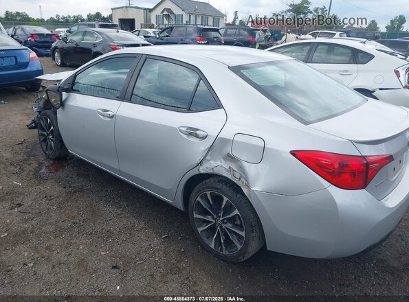 2T1BURHE0HC810568 2017 TOYOTA COROLLA Серебряный Задняя левая четверть
