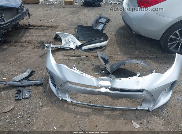 2T1BURHE0HC810568 2017 TOYOTA COROLLA Серебряный Вид щитка приборов