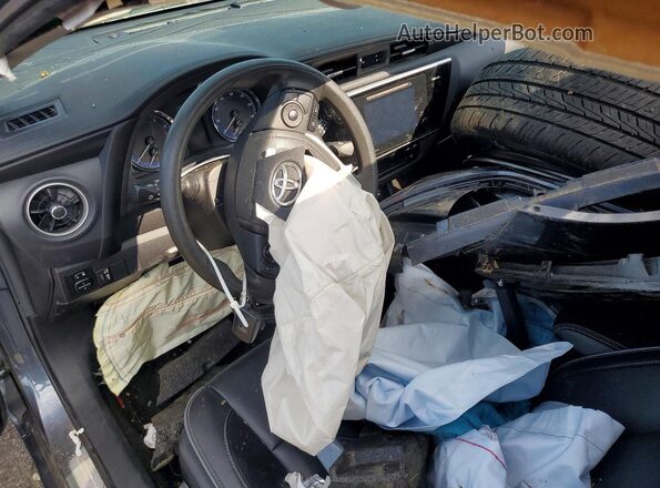 2T1BURHE0HC828357 2017 TOYOTA COROLLA Gray წინა პანელის ხედი