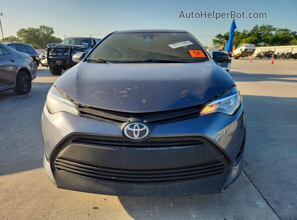 2T1BURHE0HC845966 2017 TOYOTA COROLLA Charcoal Front view