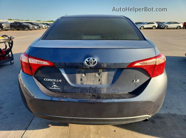 2T1BURHE0HC845966 2017 TOYOTA COROLLA Charcoal Rear view