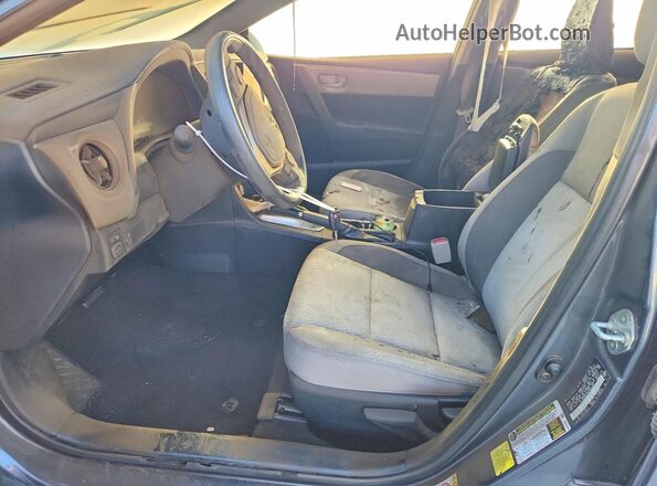 2T1BURHE0HC845966 2017 TOYOTA COROLLA Charcoal Front interior view