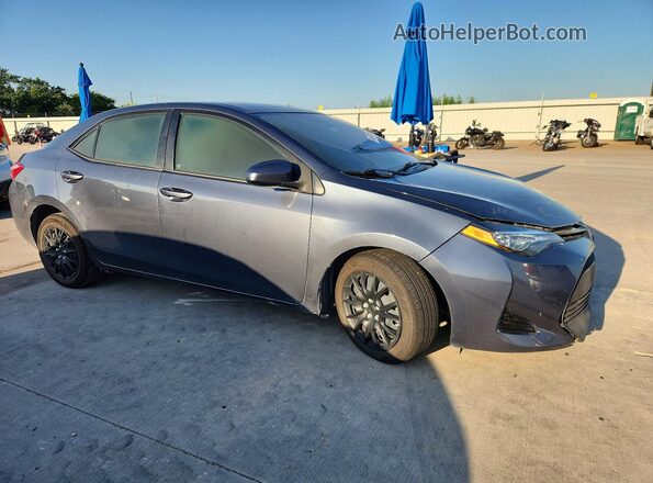 2T1BURHE0HC845966 2017 TOYOTA COROLLA Charcoal Front right