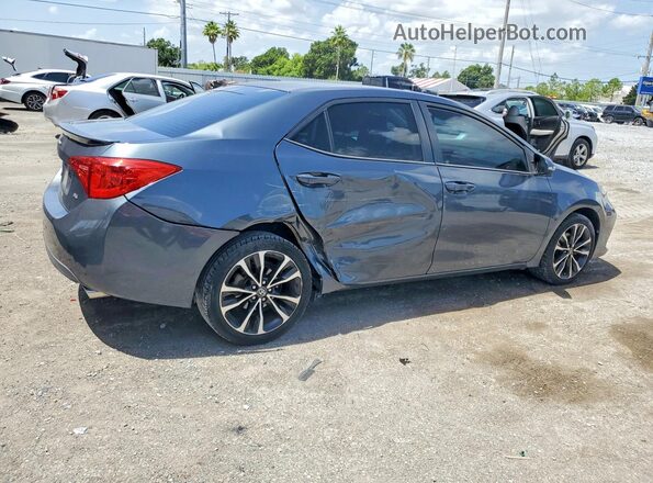 2T1BURHE0HC856921 2017 TOYOTA COROLLA Серый Задняя правая четверть