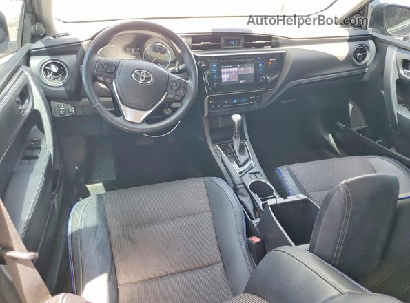 2T1BURHE0HC856921 2017 TOYOTA COROLLA Серый Вид панели приборов