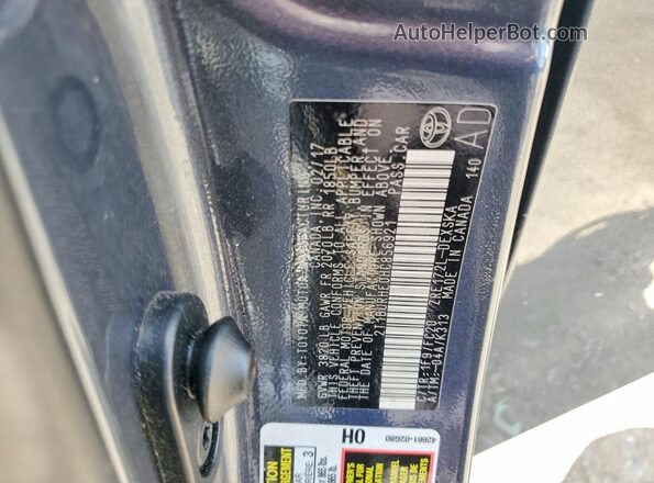 2T1BURHE0HC856921 2017 TOYOTA COROLLA Серый Вид подкапотного пространства