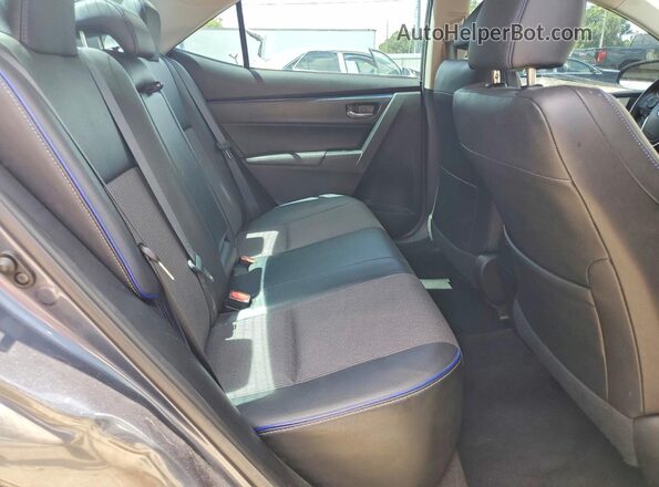 2T1BURHE0HC856921 2017 TOYOTA COROLLA Серый Вид задних сидений