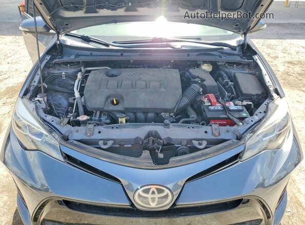 2T1BURHE0HC856921 2017 TOYOTA COROLLA Серый Вид задней части салона