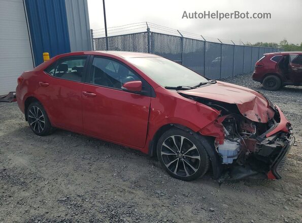 2T1BURHE0HC857812 2017 TOYOTA COROLLA Red Передня права чверть