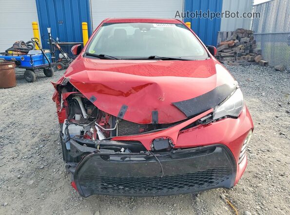 2T1BURHE0HC857812 2017 TOYOTA COROLLA Red Вид спереду