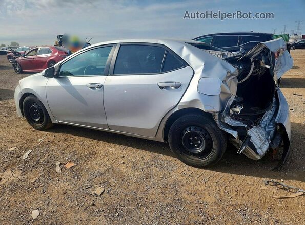 2T1BURHE0HC885531 2017 TOYOTA COROLLA Silver Rear left