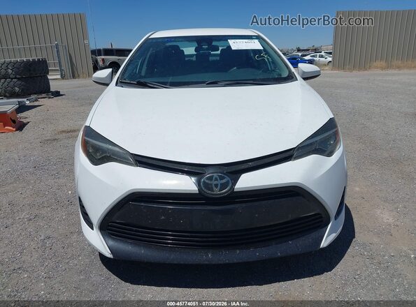 2T1BURHE0HC912968 2017 TOYOTA COROLLA White Vista del cuadro de instrumentos
