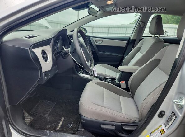 2T1BURHE0HC921427 2017 TOYOTA COROLLA Silver Սալոնի դիմացի տեսք