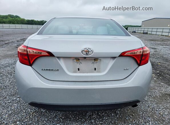 2T1BURHE0HC921427 2017 TOYOTA COROLLA Silver Հետևի տեսք