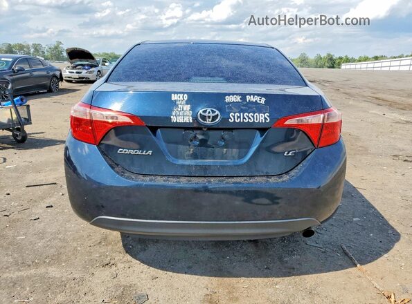 2T1BURHE0HC928958 2017 TOYOTA COROLLA Blue Widok z tyłu
