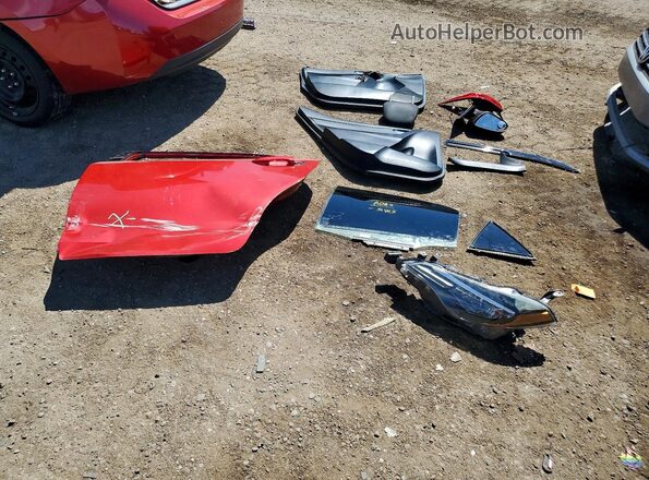 2T1BURHE0HC934341 2017 TOYOTA COROLLA Красный Вид подкапотного пространства