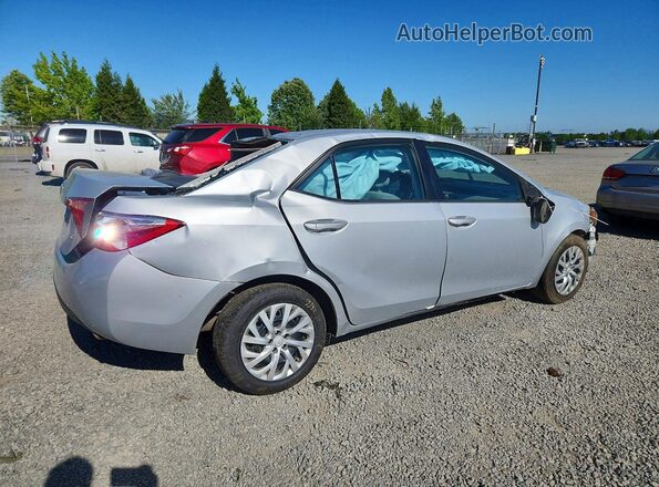 2T1BURHE0HC936042 2017 TOYOTA COROLLA Silver Trasero derecho