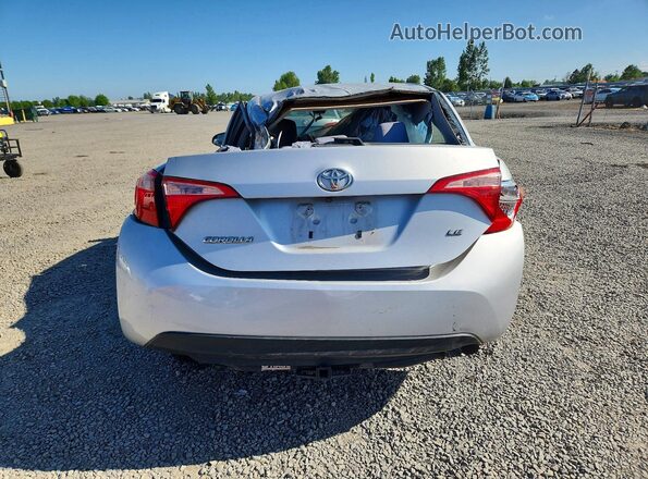 2T1BURHE0HC936042 2017 TOYOTA COROLLA Silver Vista trasera