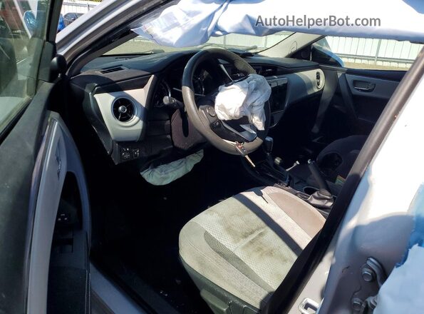 2T1BURHE0HC936042 2017 TOYOTA COROLLA Silver Vista del salpicadero