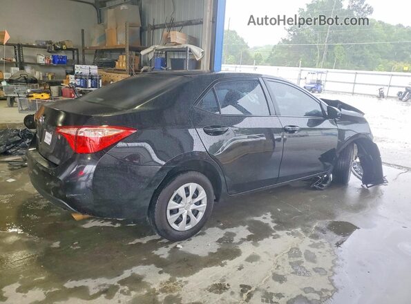 2T1BURHE0JC017194 2018 TOYOTA COROLLA Черный Задняя правая четверть