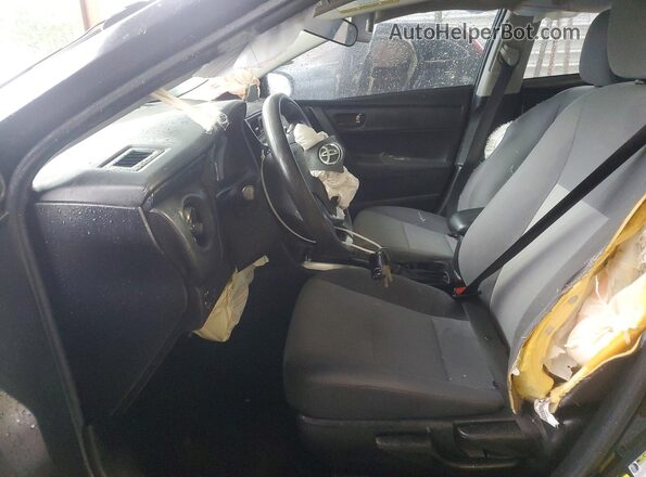 2T1BURHE0JC017194 2018 TOYOTA COROLLA Черный Вид салона спереди