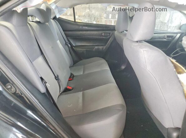 2T1BURHE0JC017194 2018 TOYOTA COROLLA Черный Вид задних сидений