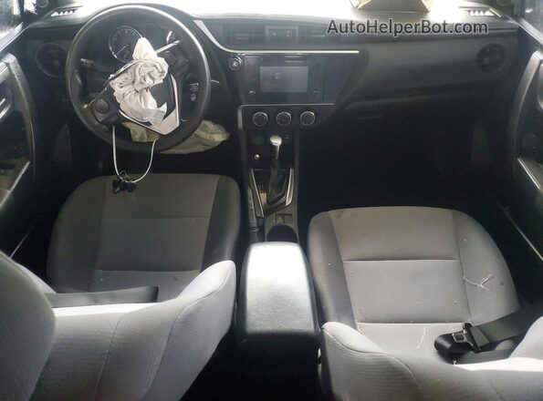 2T1BURHE0JC017194 2018 TOYOTA COROLLA Черный Вид панели приборов