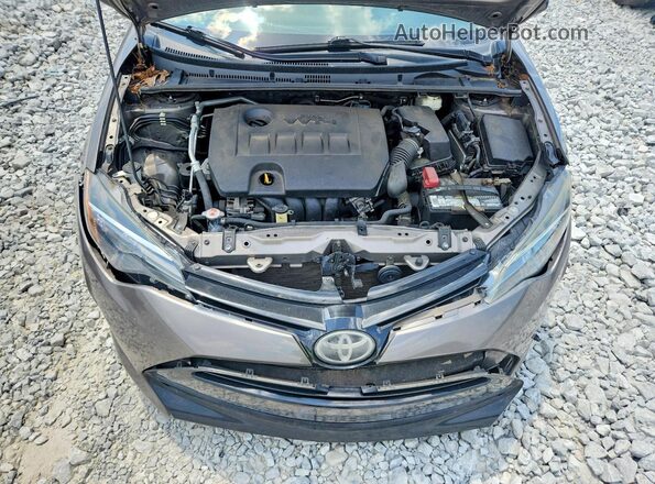 2T1BURHE0JC027367 2018 TOYOTA COROLLA Серый Вид задней части салона