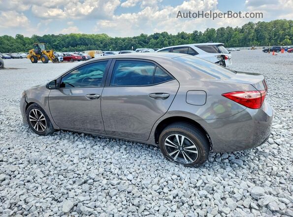 2T1BURHE0JC027367 2018 TOYOTA COROLLA Серый Задняя левая четверть