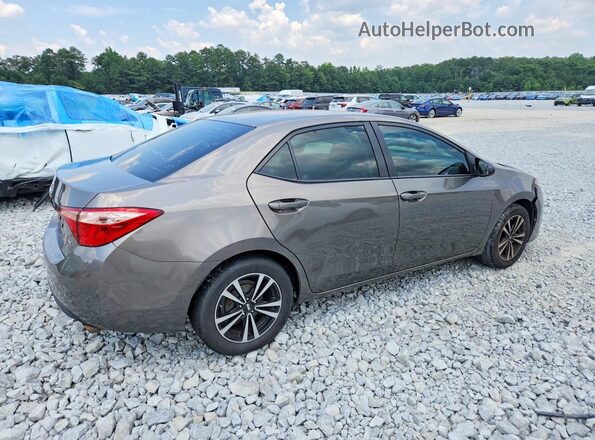 2T1BURHE0JC027367 2018 TOYOTA COROLLA Серый Задняя правая четверть