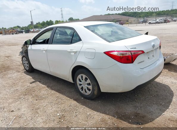 2T1BURHE0JC030365 2018 TOYOTA COROLLA Белый Задняя левая четверть