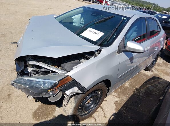 2T1BURHE0JC058540 2018 TOYOTA COROLLA Silver Front left