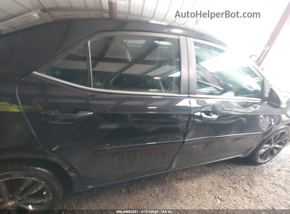 2T1BURHE0JC078481 2018 TOYOTA COROLLA Black Вид задньої частини салону