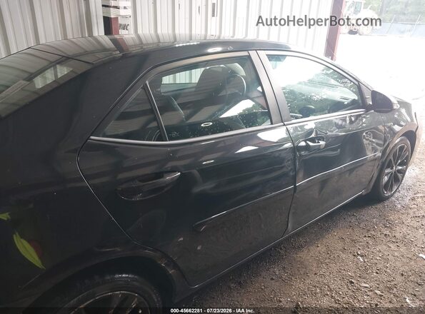 2T1BURHE0JC078481 2018 TOYOTA COROLLA Black Вид спереду