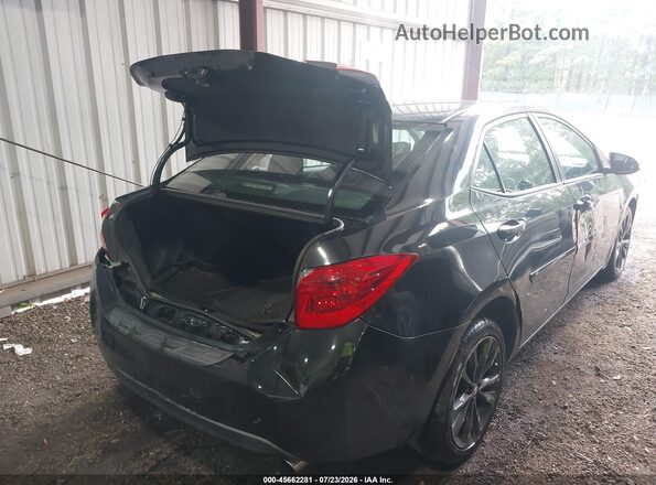 2T1BURHE0JC078481 2018 TOYOTA COROLLA Black Задня права чверть