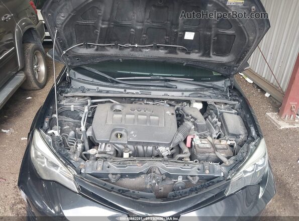 2T1BURHE0JC078481 2018 TOYOTA COROLLA Black Вид ззаду