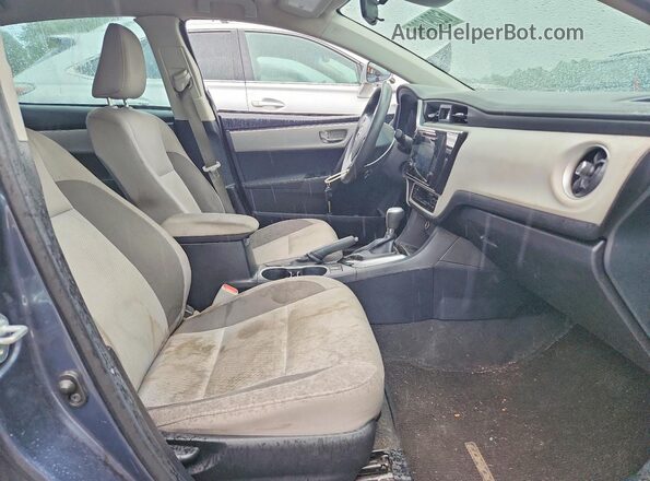 2T1BURHE0JC084491 2018 TOYOTA COROLLA Blue Widok wnętrza z przodu