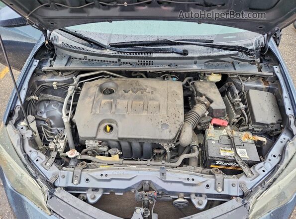 2T1BURHE0JC084491 2018 TOYOTA COROLLA Blue Widok wnętrza z tyłu