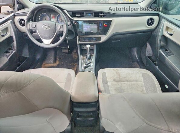 2T1BURHE0JC084491 2018 TOYOTA COROLLA Blue Widok deski rozdzielczej