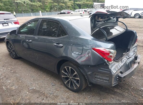2T1BURHE0JC107073 2018 TOYOTA COROLLA Серый Задняя левая четверть