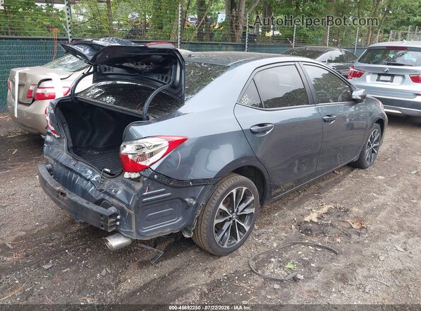 2T1BURHE0JC107073 2018 TOYOTA COROLLA Серый Задняя правая четверть