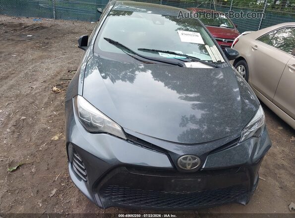 2T1BURHE0JC107073 2018 TOYOTA COROLLA Серый Вид щитка приборов