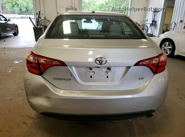 2T1BURHE0JC108160 2018 TOYOTA COROLLA Silver Vista trasera