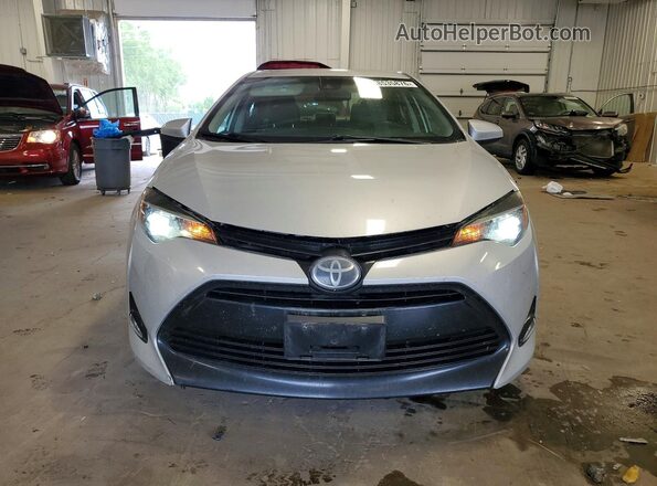 2T1BURHE0JC108160 2018 TOYOTA COROLLA Silver Vista frontal